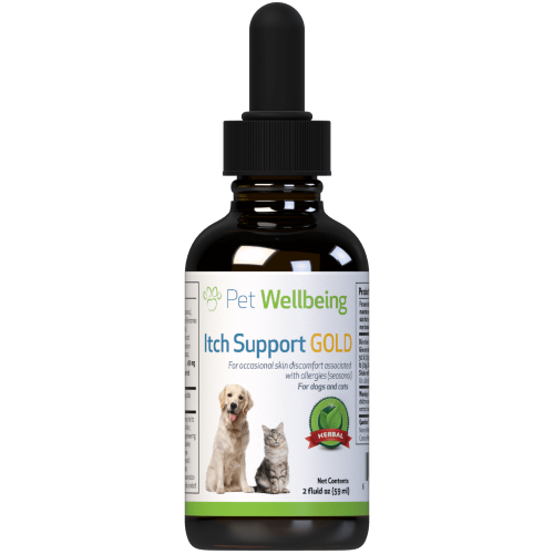 PET WELLBEING ITCH SUPPORT GOLD 2OZ