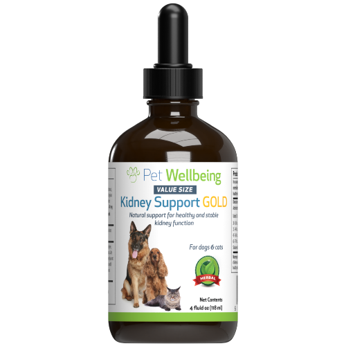 PET WELLBEING KIDNEY SUPPORT GOLD 4OZ