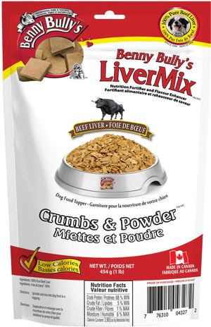 BENNY BULLYS LIVERMIX CRUMBS/PWDR 454G