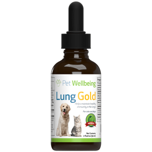 PET WELLBEING LUNG GOLD 2OZ