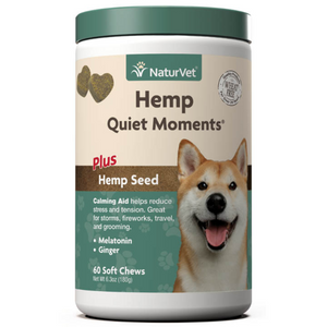 NATURVET CHANVRE MOMENTS CALMES CHIEN 60CT