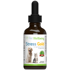 PET WELLBEING STRESS GOLD 2OZ