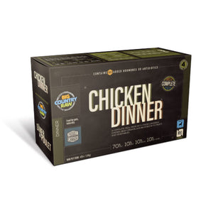 CARTON DÎNER DE POULET BCR 4LB