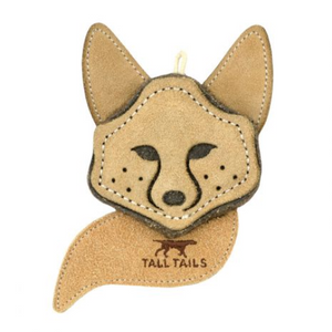 TTAILS LEATHER FOX NATURAL 4"