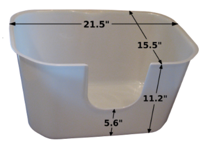 Nvr miss top litter box ebay