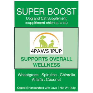 4PAWS1PUP SUPER BOOST 100G